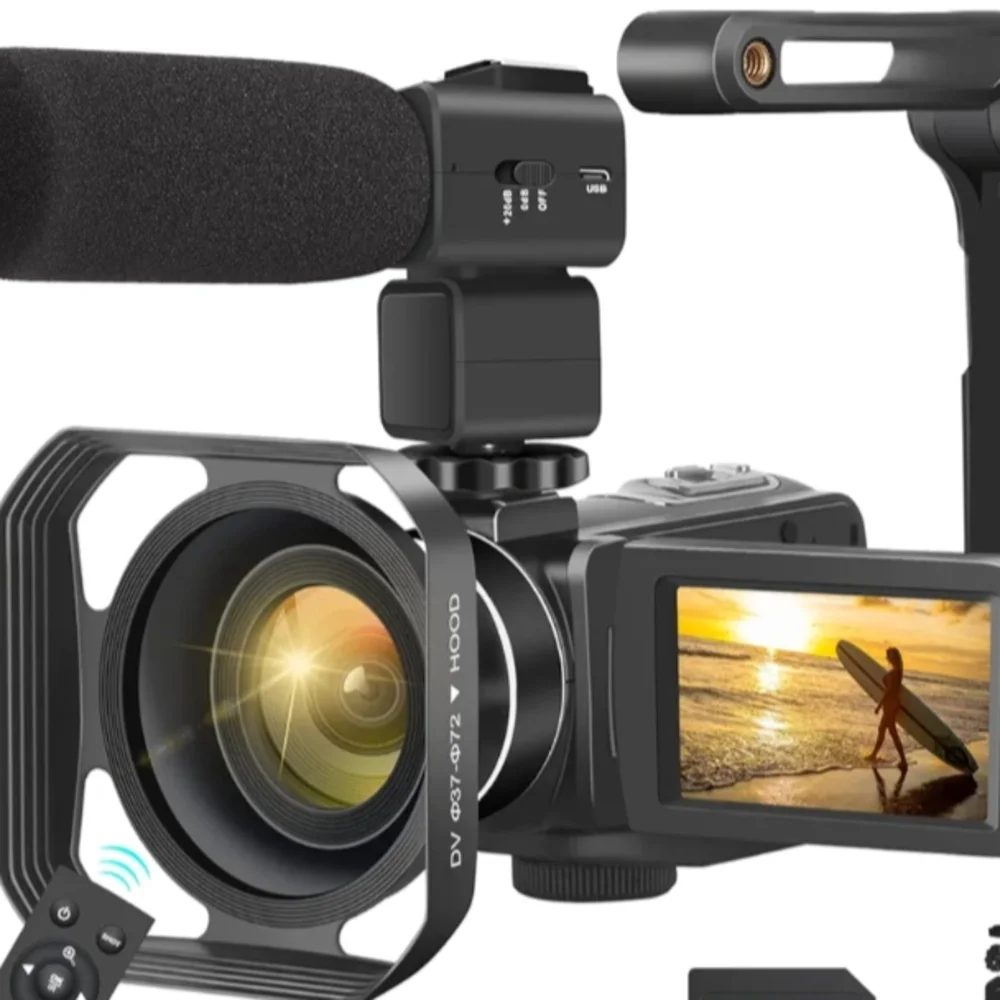 Black Video Camera Kit